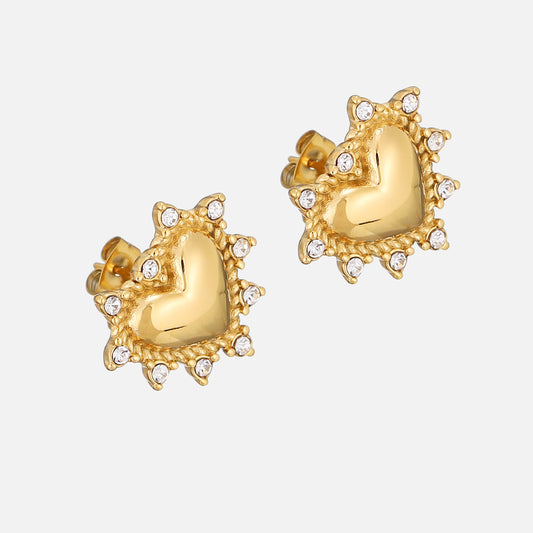 Amorina Earrings by Arley London — view 2