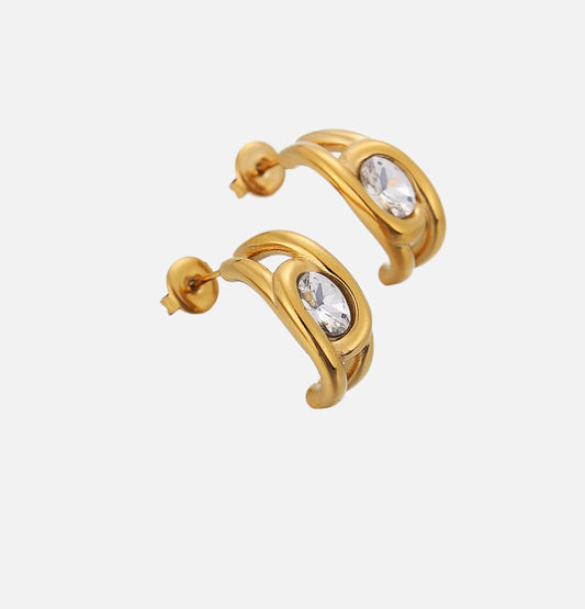 Elara Earrings by Arley London — view 2