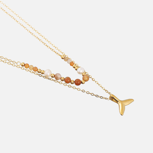 Merwave Necklace by Arley London — view 2