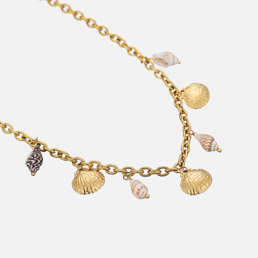 Oyster Necklace by Arley London — view 2