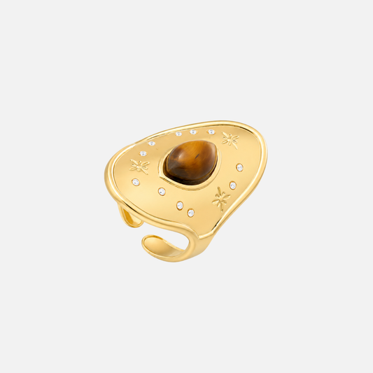 Talisma Ring (Adjustable) by Arley London — view 2