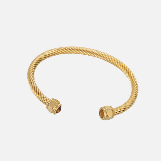 Adelaide Bracelet - Cognac by Arley London — view 2