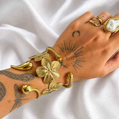 Adelaide Bracelet - Cognac by Arley London — view 3