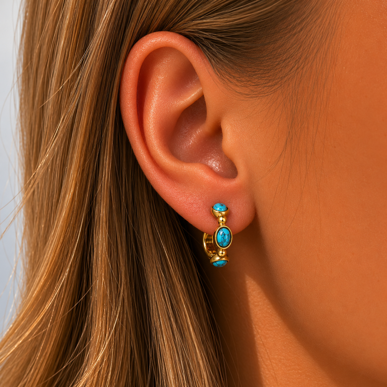 Adelaide Earrings by Arley London — view 3