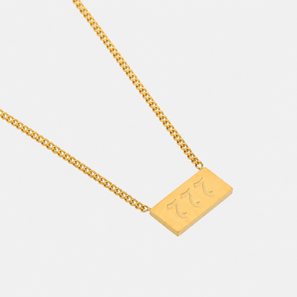 Aligned Necklace by Arley London — view 2