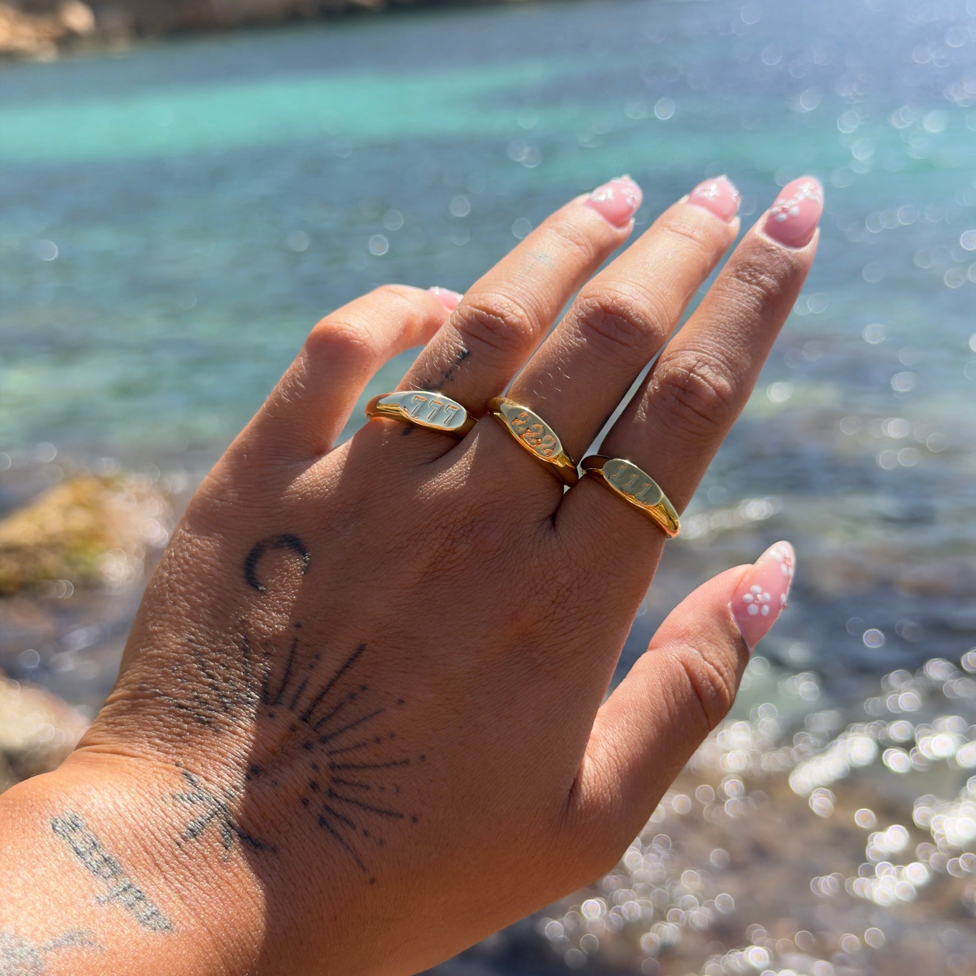 Aligned Ring by Arley London — view 3