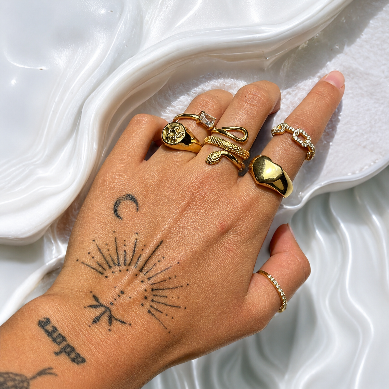 Amour Ring by Arley London — view 3