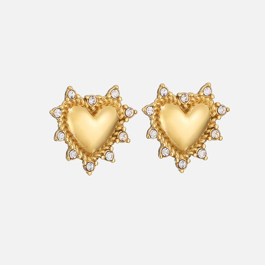 Amorina Earrings by Arley London — view 1