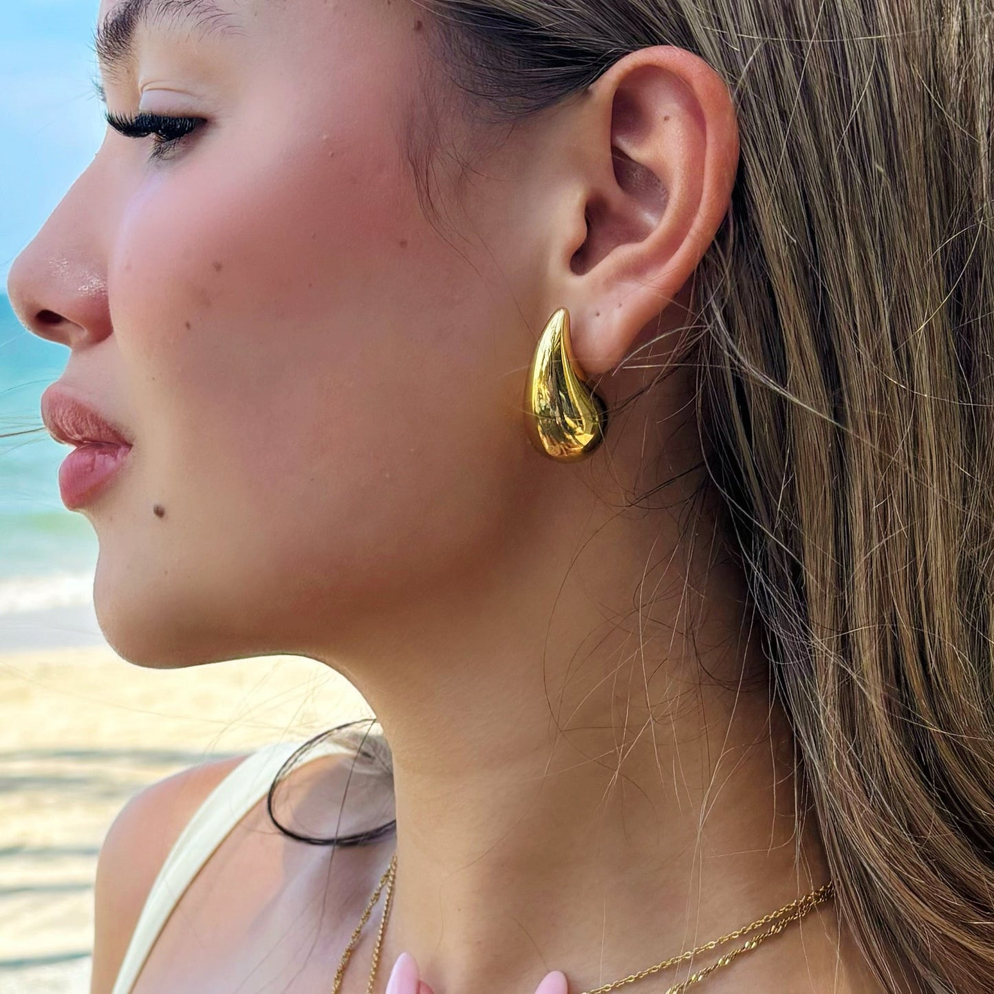 Aura Earrings by Arley London — view 4