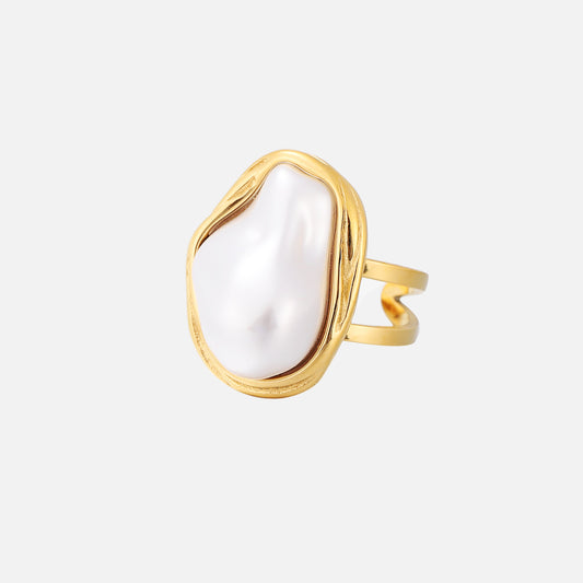 Aurapearl Ring (Adjustable) by Arley London — view 1