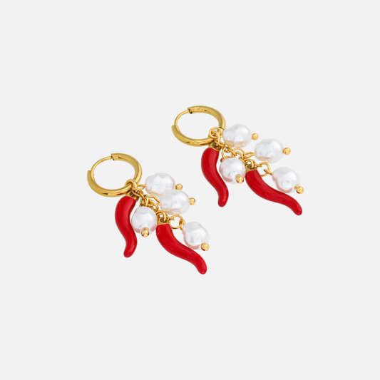 Bellara Earrings by Arley London — view 2