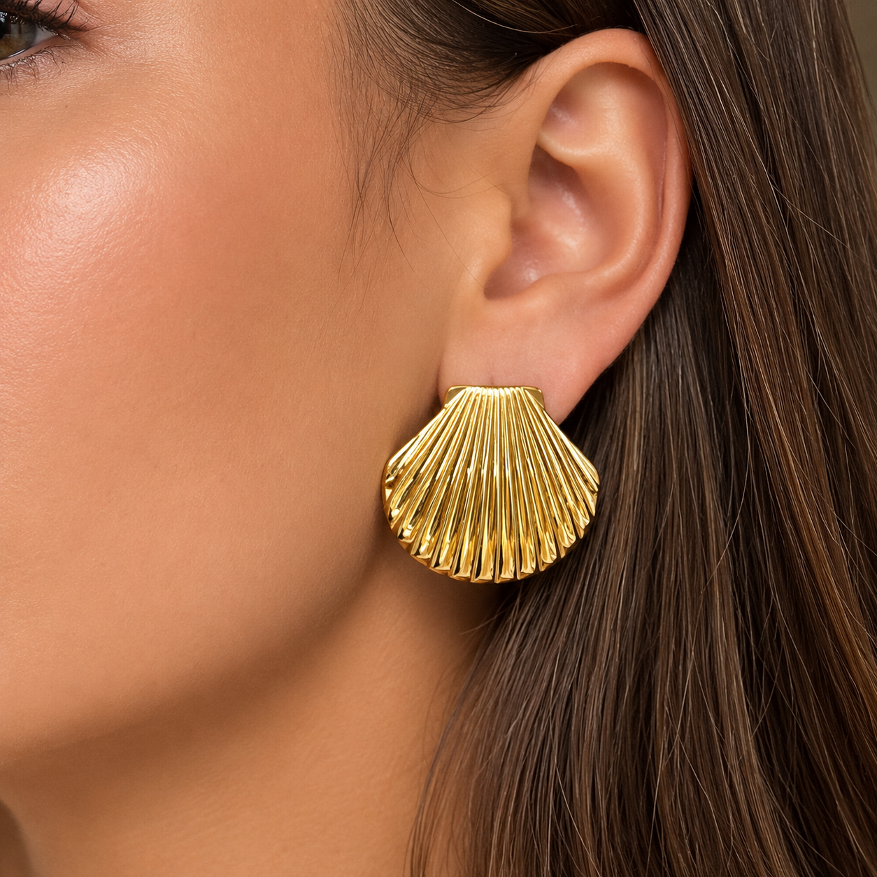 Calypso Earrings by Arley London — view 3