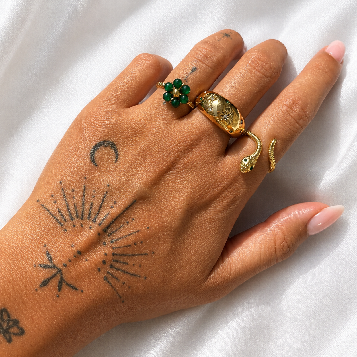 Celestia Ring by Arley London — view 3