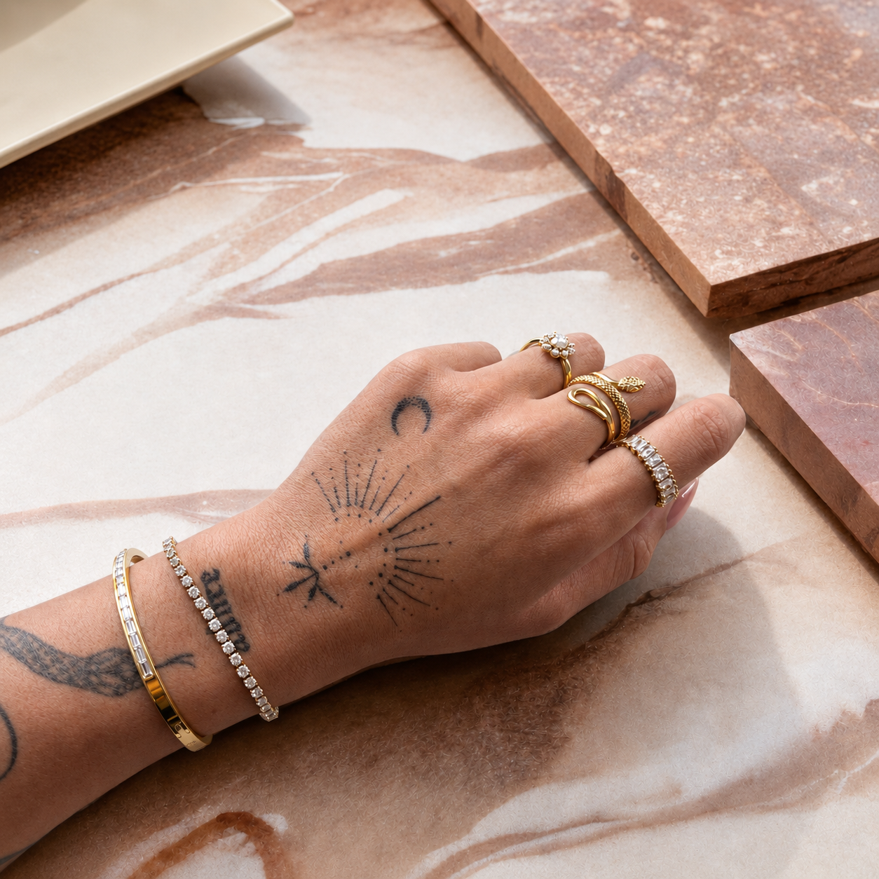 Chloe Bracelet by Arley London — view 3