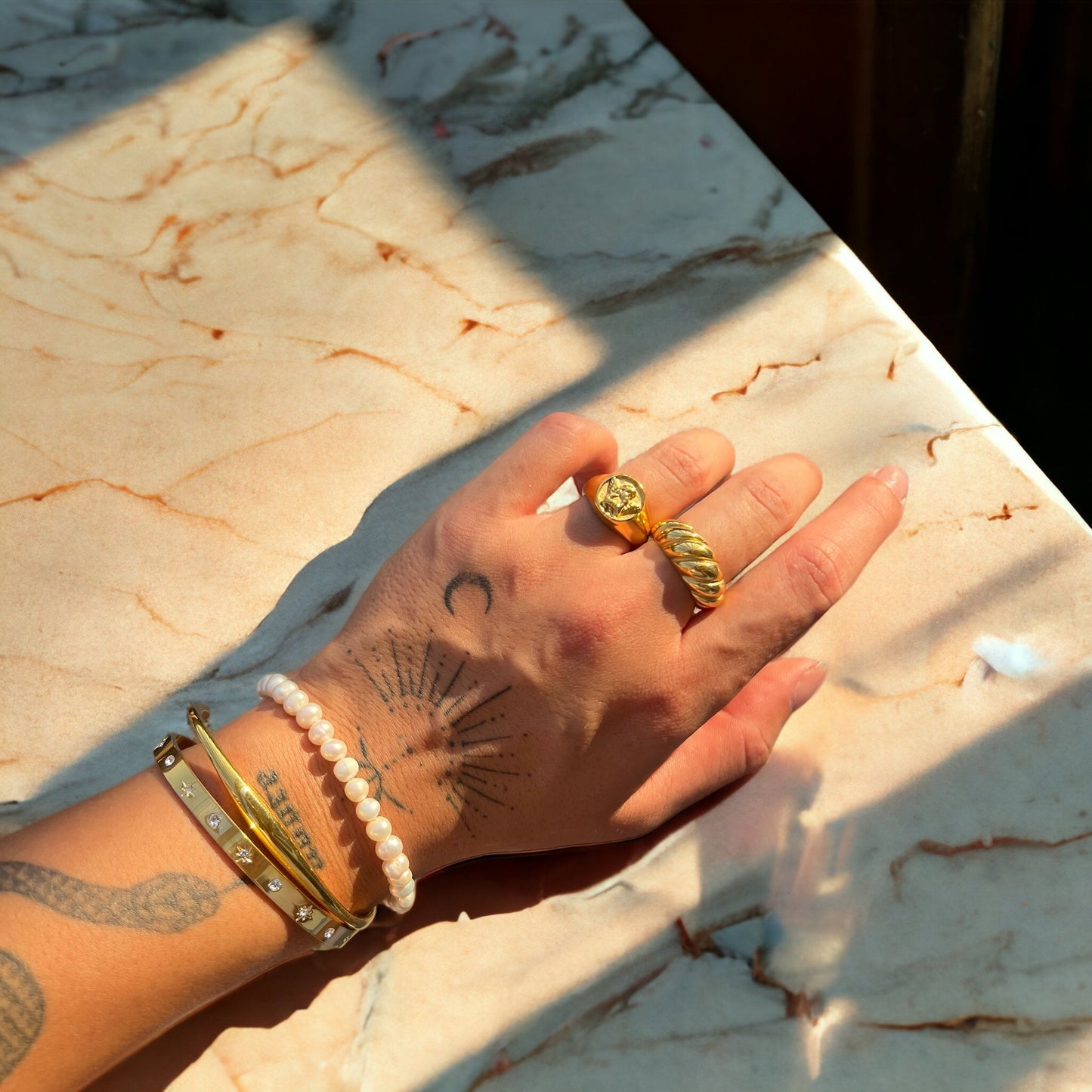 Croissantia Ring by Arley London — view 3