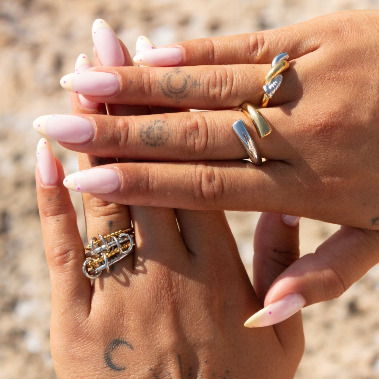 Dualis Ring (Adjustable) by Arley London — view 3