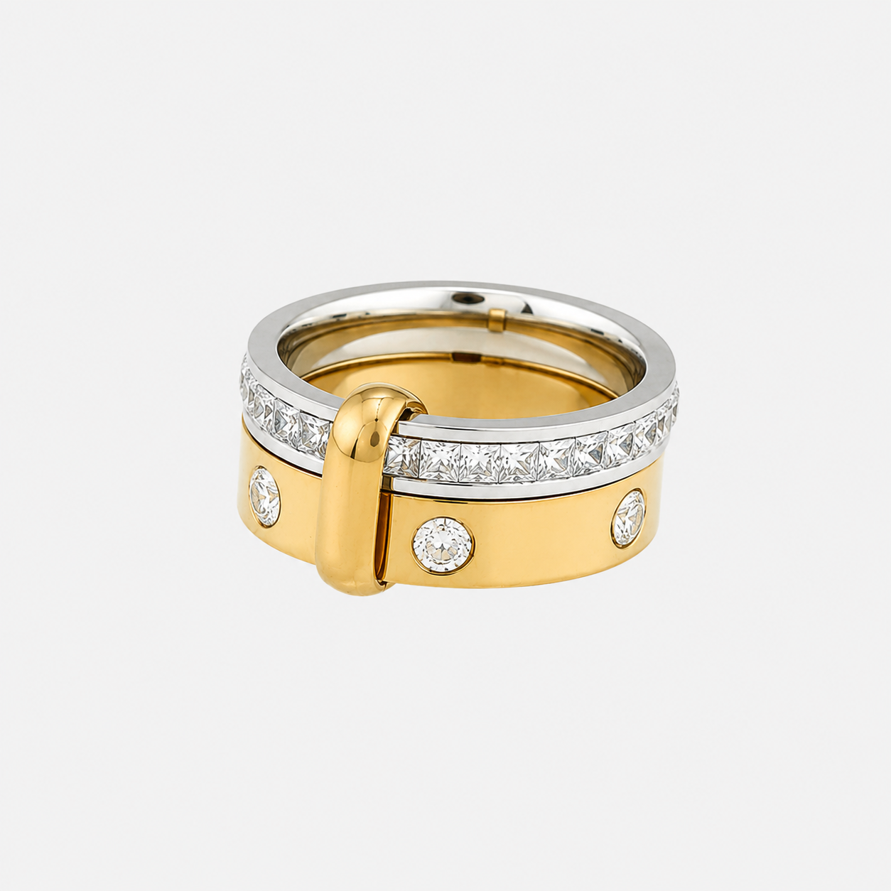 Duo Ring by Arley London — view 2