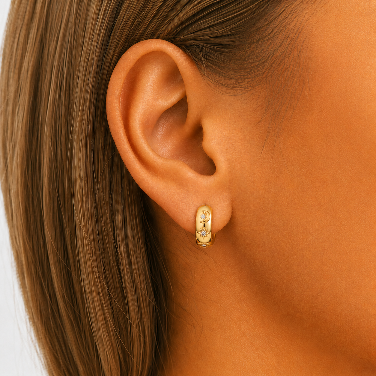 Ela Earrings by Arley London — view 3