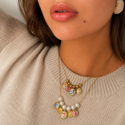 Elaya Necklace by Arley London — view 3