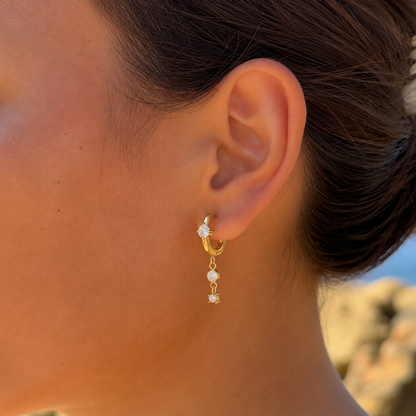 Elize Earrings by Arley London — view 3