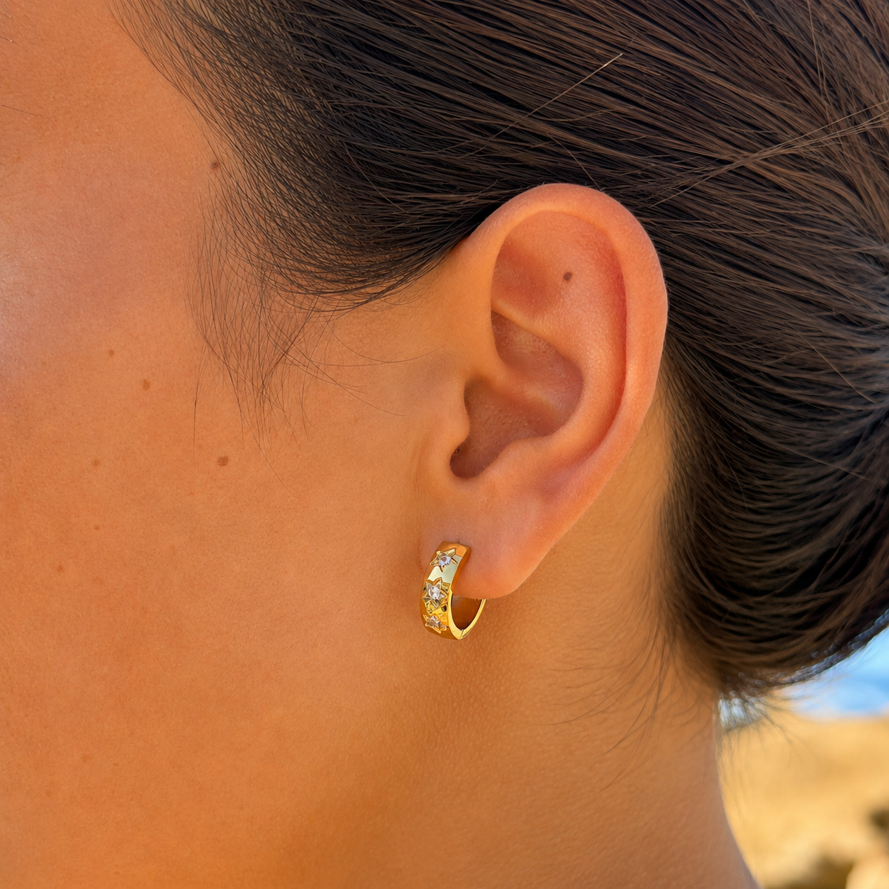 Estelle Earrings by Arley London — view 3