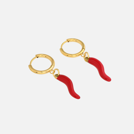 Fiamma Earrings by Arley London — view 2