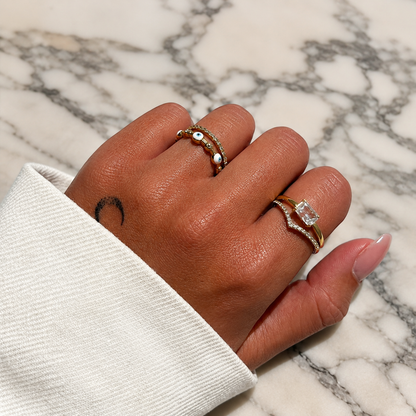 Iris Ring (Adjustable) by Arley London — view 3