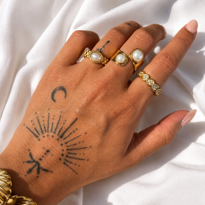 Isolde Ring (Adjustable) by Arley London — view 4