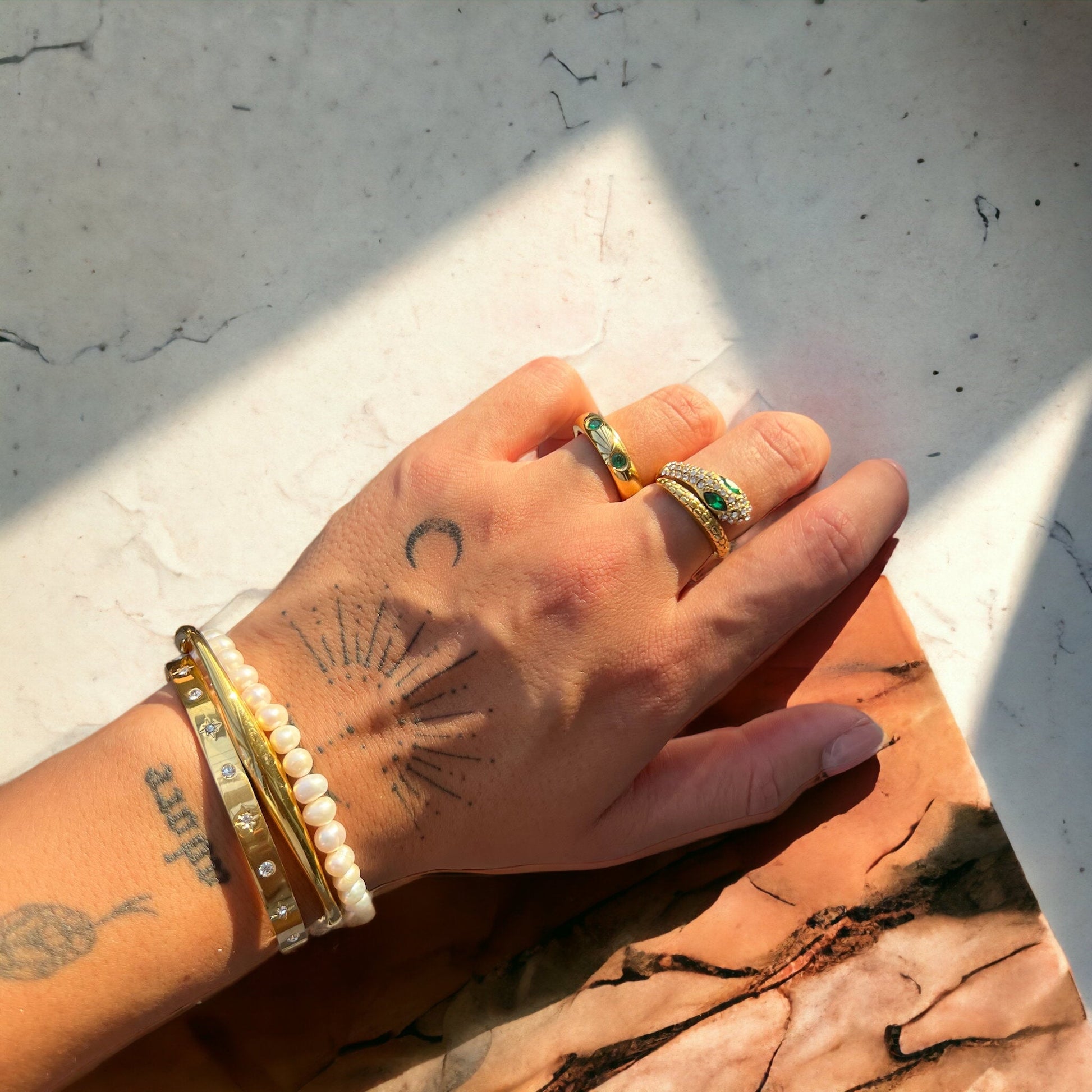 Leila Ring by Arley London — view 3