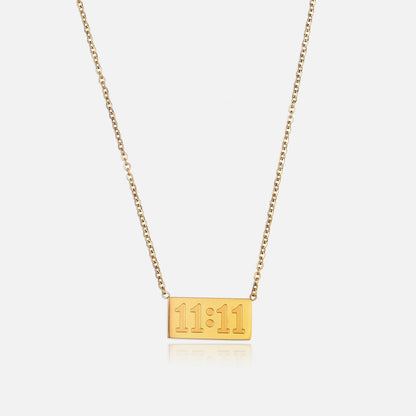 Lucky Elevens Necklace by Arley London — view 1