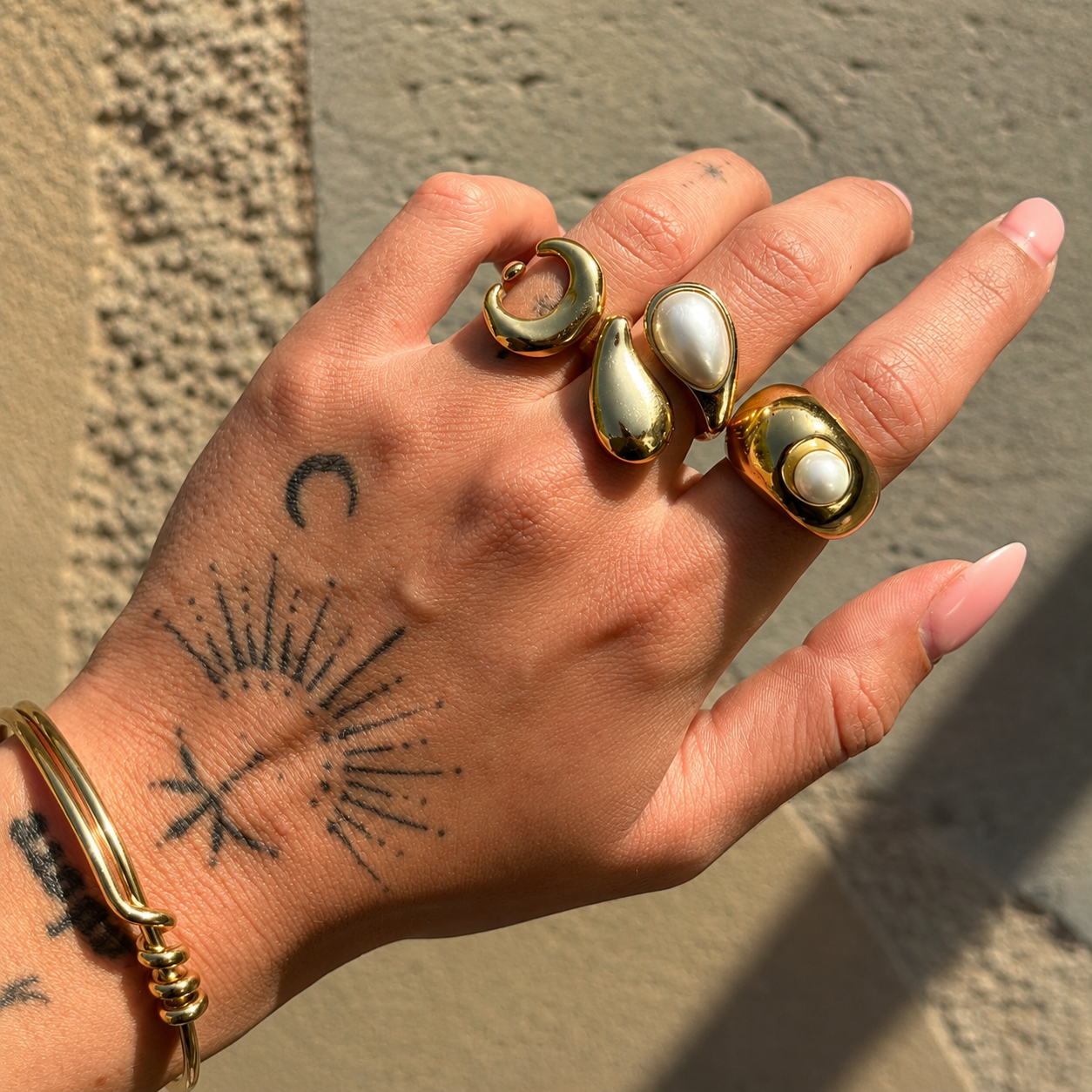 Lunae Ring (Adjustable) by Arley London — view 3