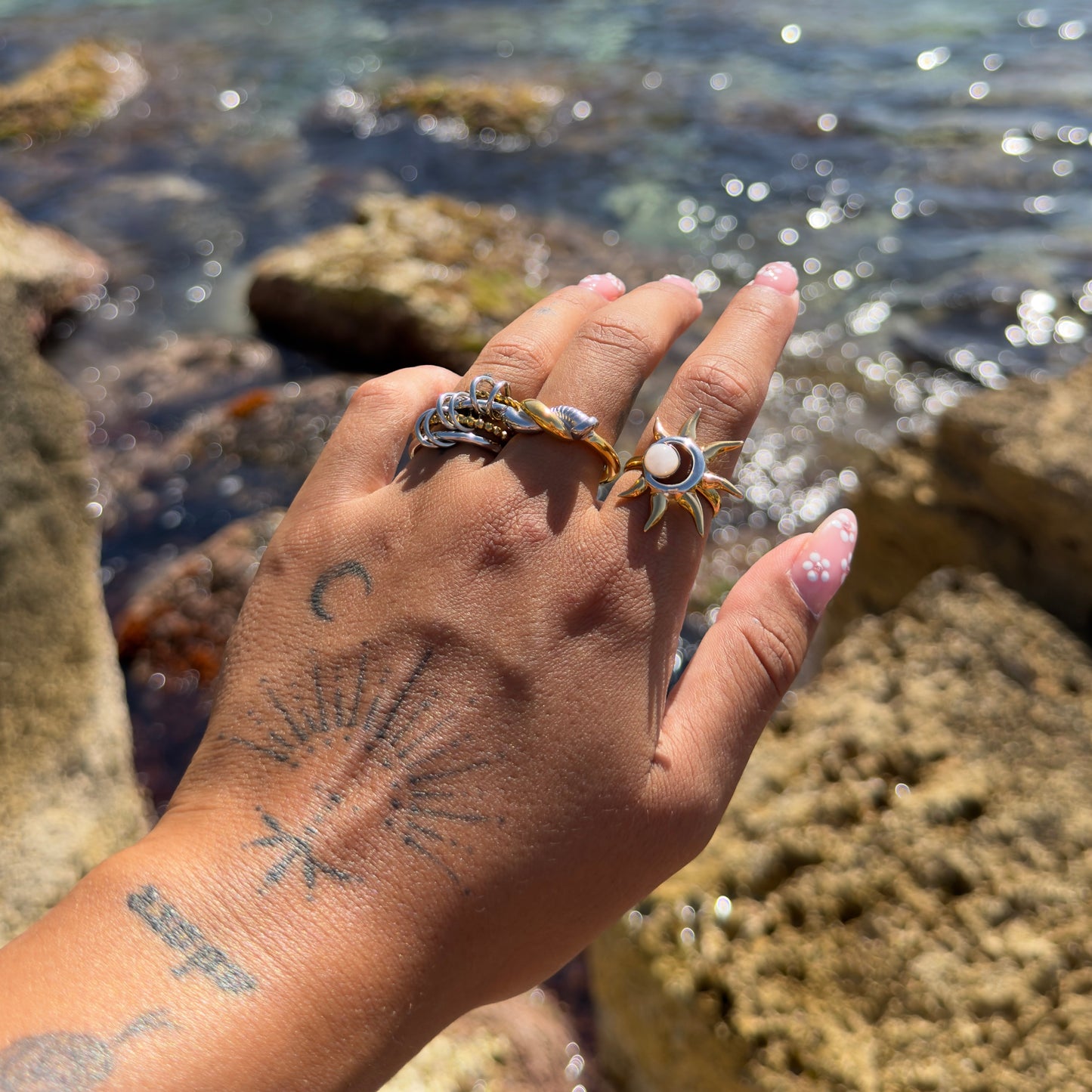Lunara Ring by Arley London — view 4