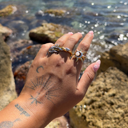 Lunara Ring by Arley London — view 4