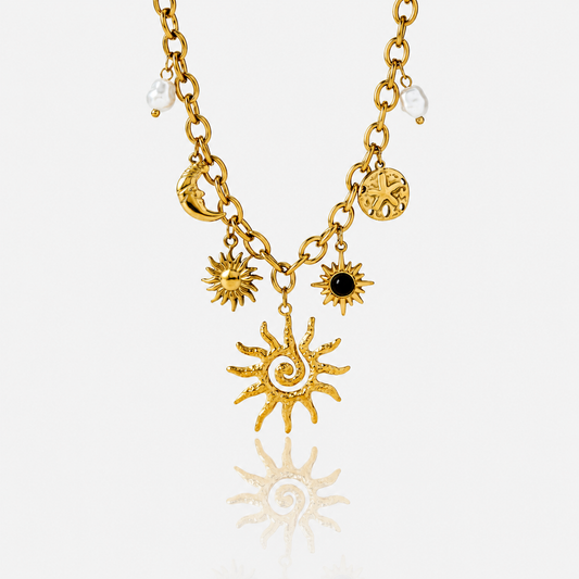 Lunelle Necklace by Arley London — view 1