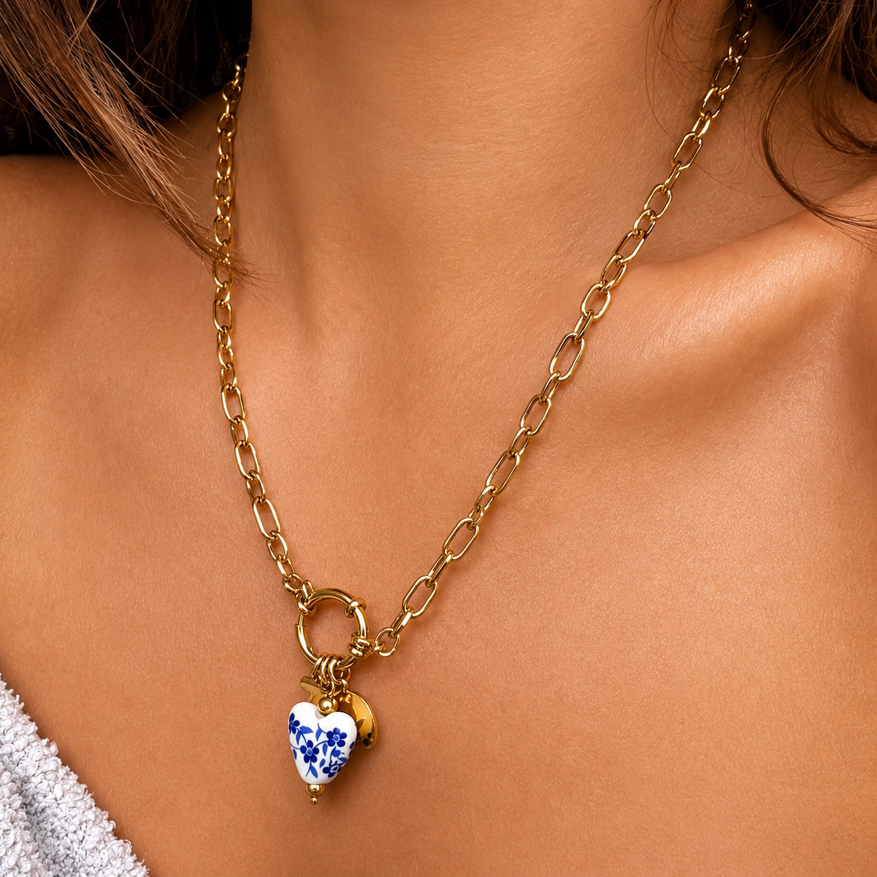 Luvia Necklace by Arley London — view 3
