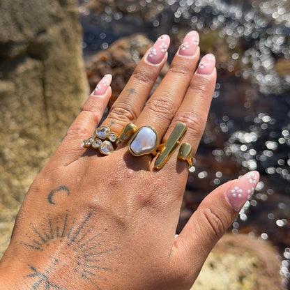 Marea Ring (Adjustable) by Arley London — view 3