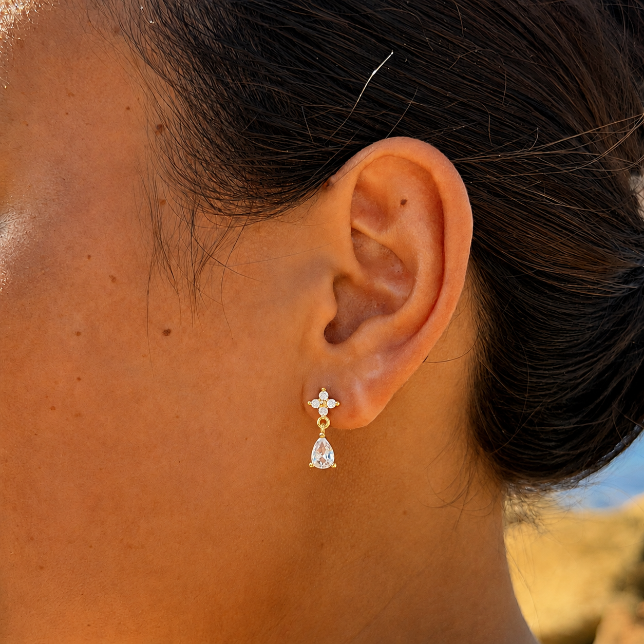 Norelle Earrings by Arley London — view 3