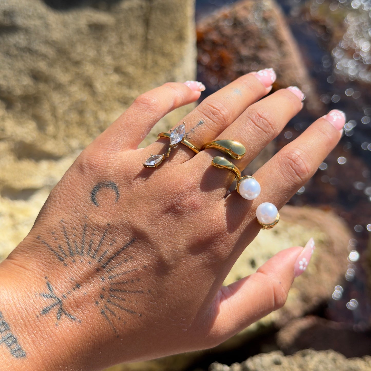 Ora Ring (Adjustable) by Arley London — view 3