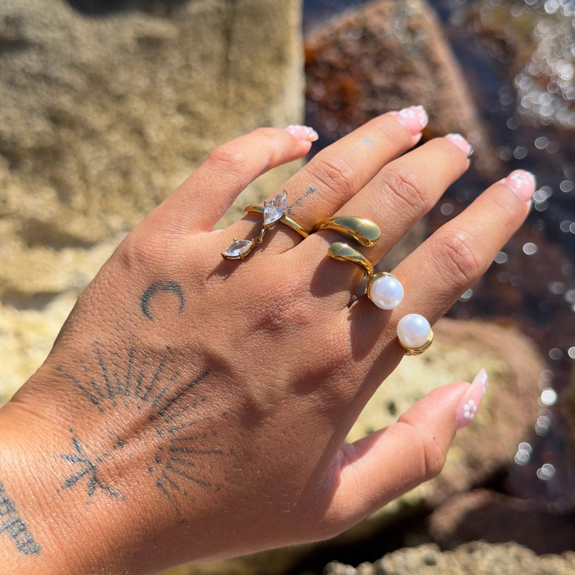 Ora Ring (Adjustable) by Arley London — view 3