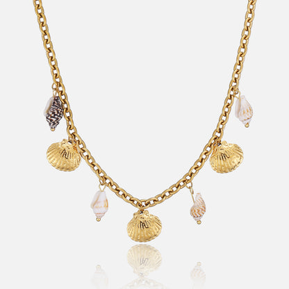 Oyster Necklace by Arley London — view 1