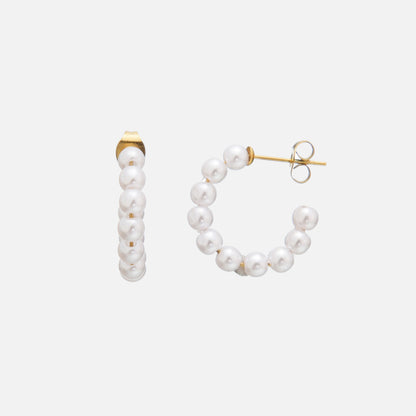 Pearl Earrings by Arley London — view 1