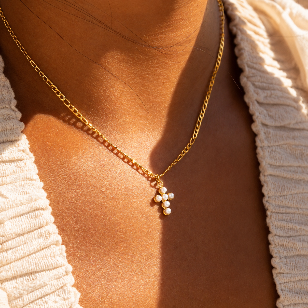 Pearlette Necklace by Arley London — view 4