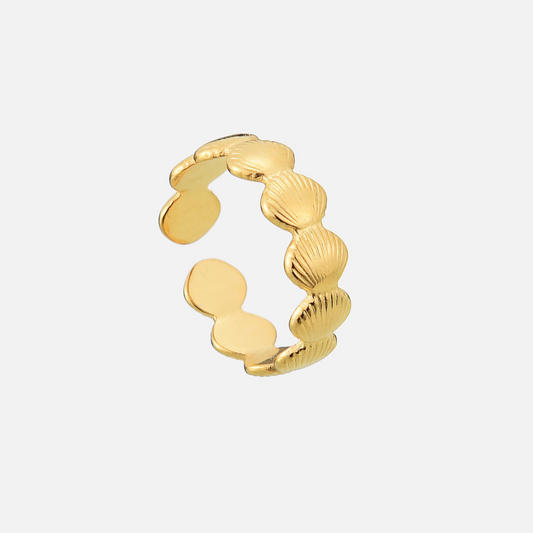 Seashell Ring (Adjustable) by Arley London — view 1