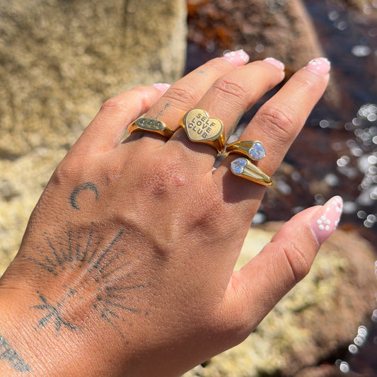 Self Love Club Ring by Arley London — view 2