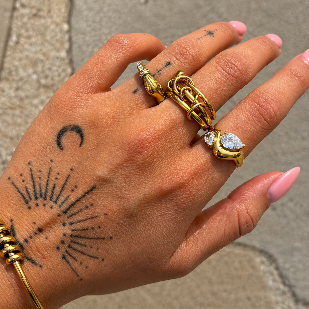 Sérana Ring by Arley London — view 3