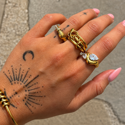 Sérana Ring by Arley London — view 3