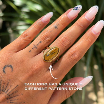 Sienna Ring (Adjustable) by Arley London — view 4