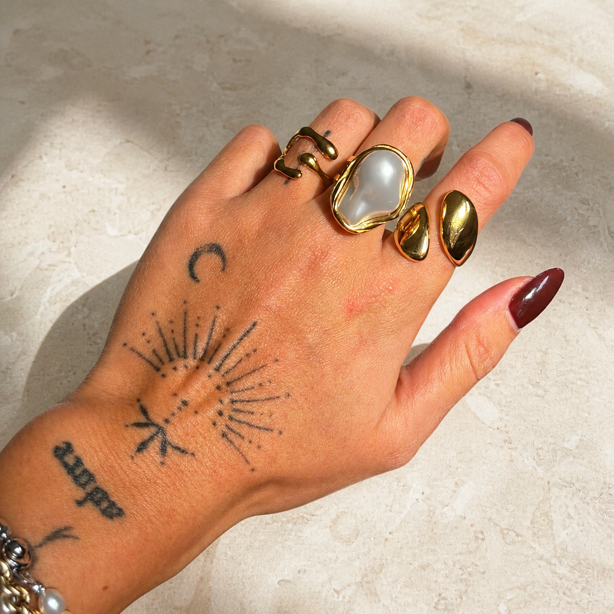 Solstice Ring (Adjustable) by Arley London — view 4