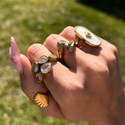 Star Ring (Adjustable) by Arley London — view 4