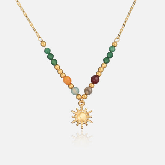 Sun Necklace by Arley London — view 1